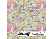 Bio Jersey Lillestoff - Frühlingsgarten